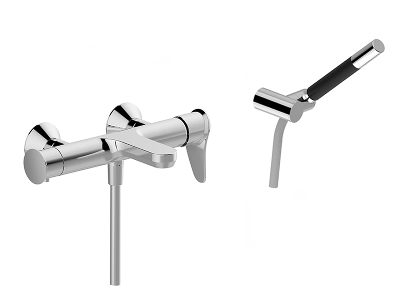 Miscelatore monocomando vasca completo HARLOCK_HC000123 - v1