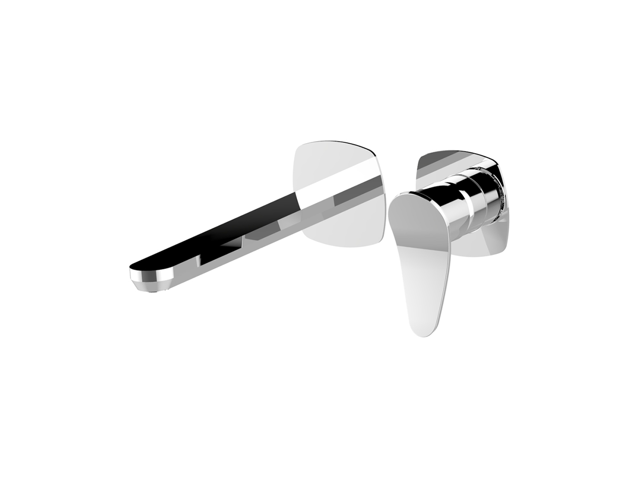 Parte esterna monocomando lavabo a parete HARLOCK_HC005512 - v1