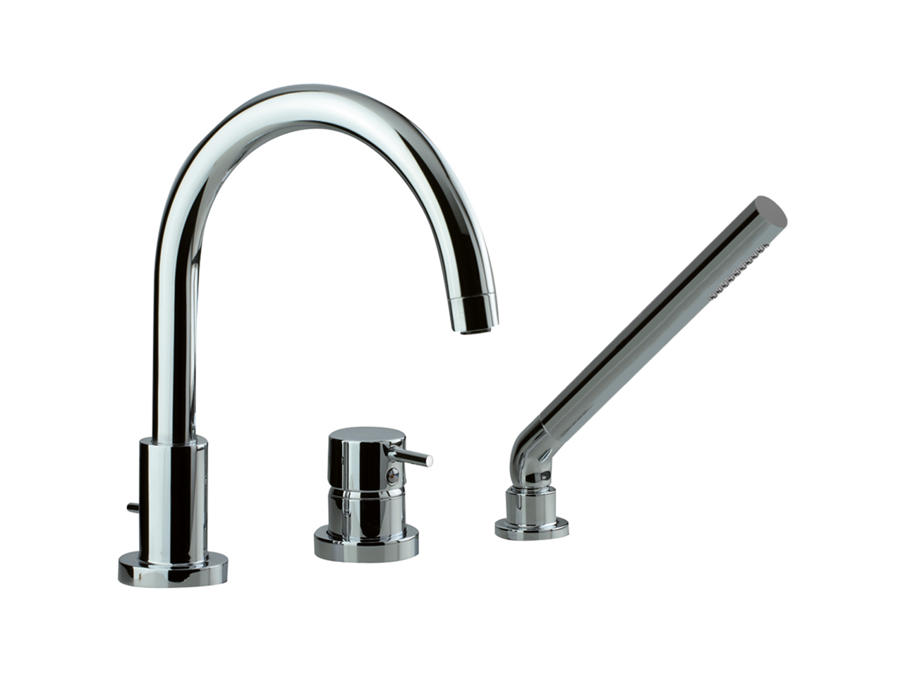 Miscelatore monocomando bordo vasca 3 fori NUOVA KIRUNA_K2001260 - v1