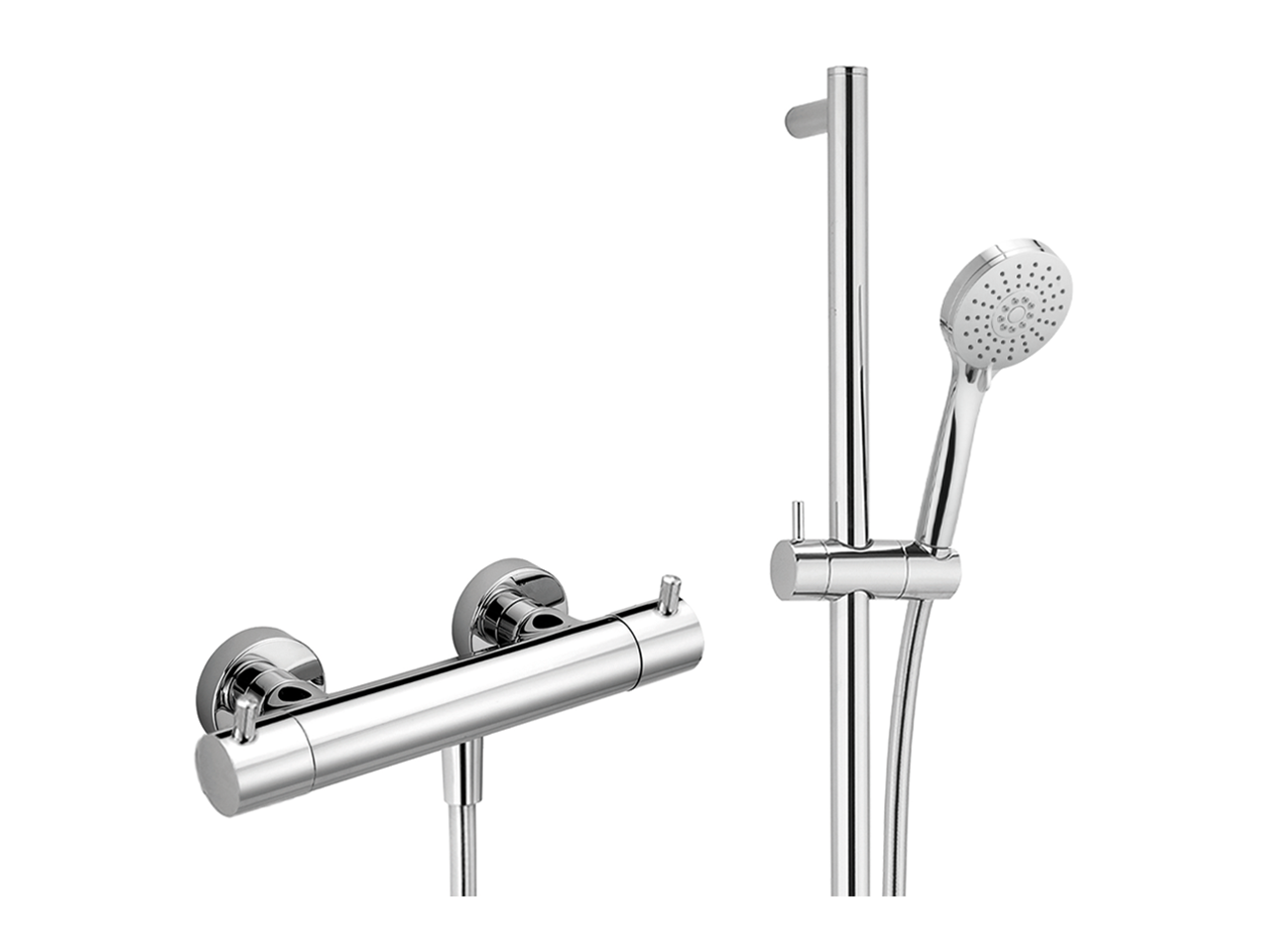 Miscelatore termostatico doccia con saliscendi NUOVA KIRUNA_K2S01010 - v1