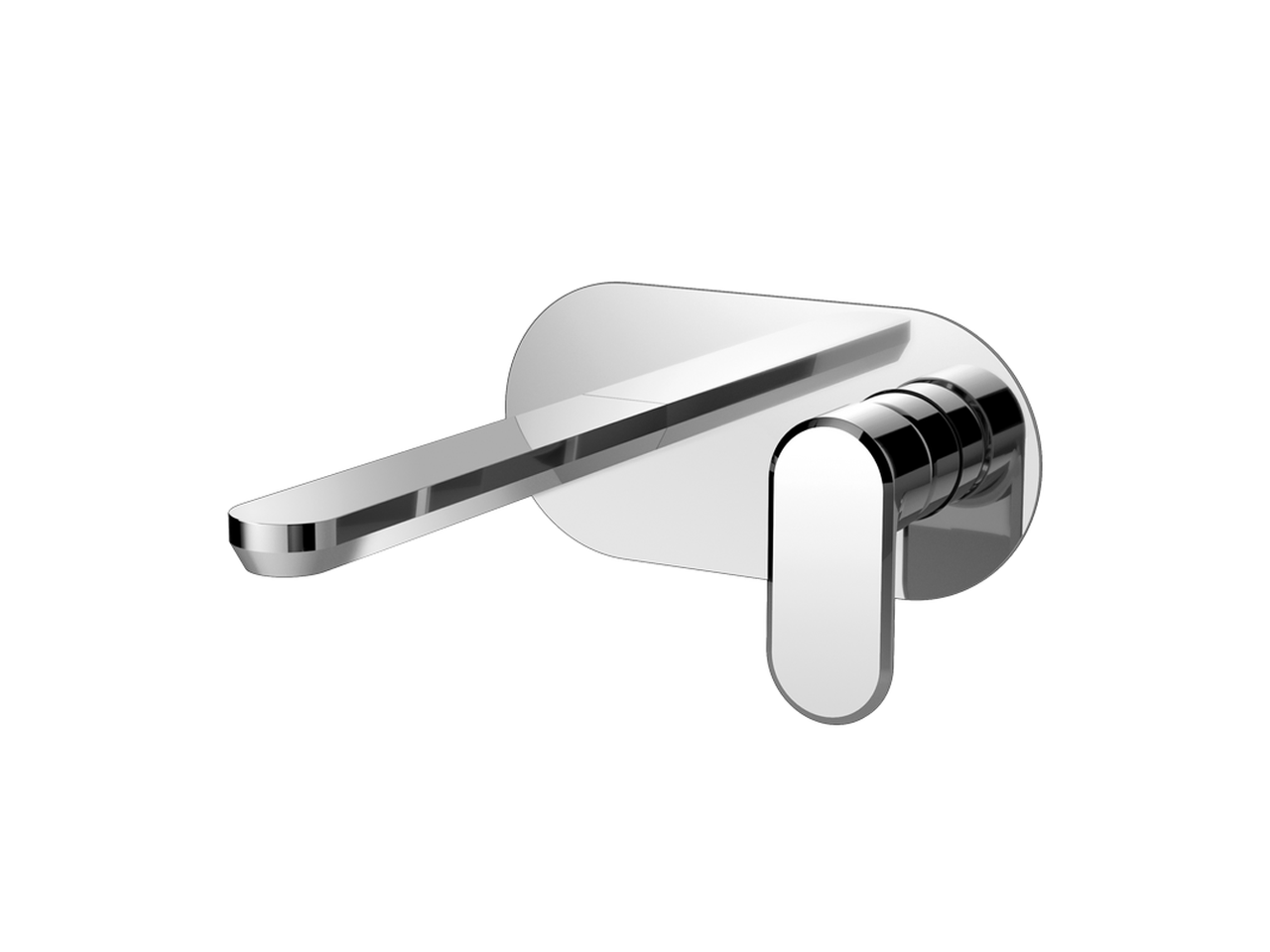 Parte esterna monocomando lavabo a parete LEVITY_LY005510 - v1