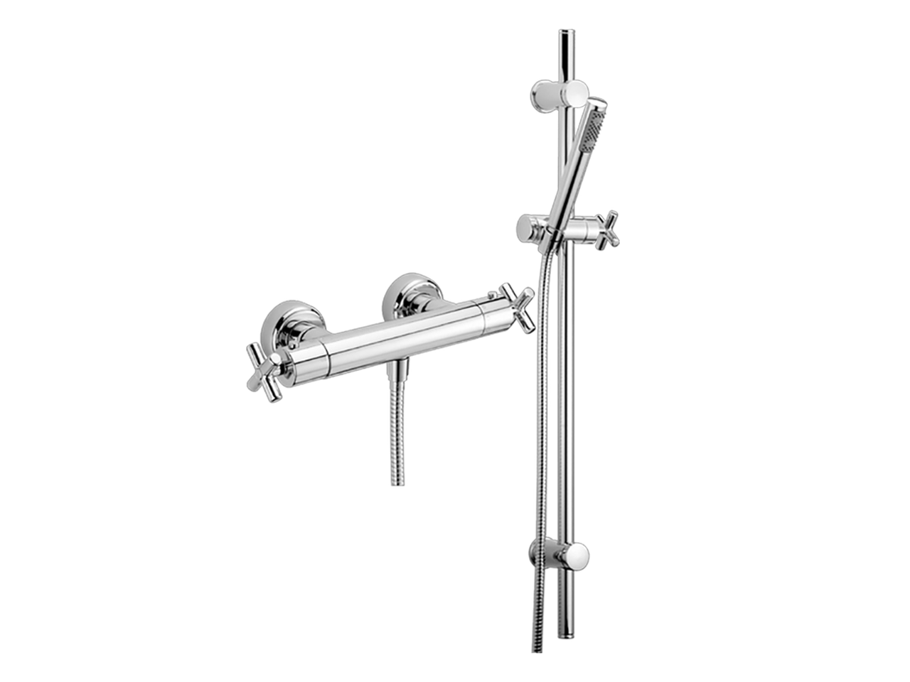 Miscelatore termostatico doccia con saliscendi SUITE_SUS01010 - v1